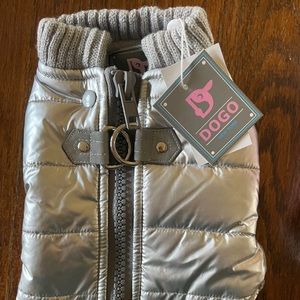 Extra small dogo New York dog coat